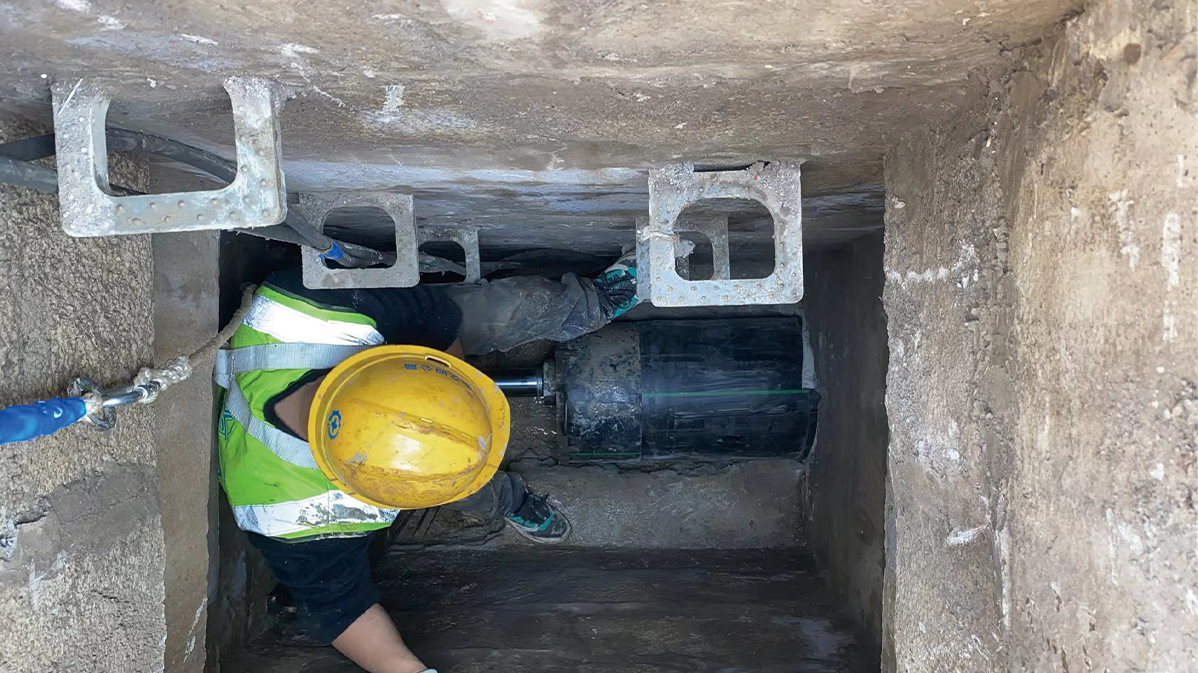 千山HDPE短管内衬法